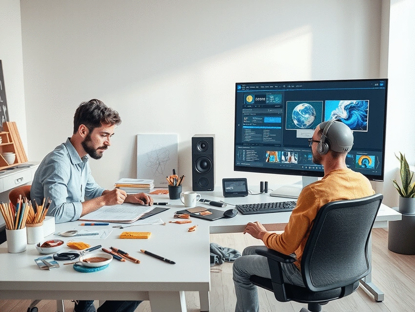 How Hybrid Branding Combines Human Creativity and AI to Revolutionize Design Services