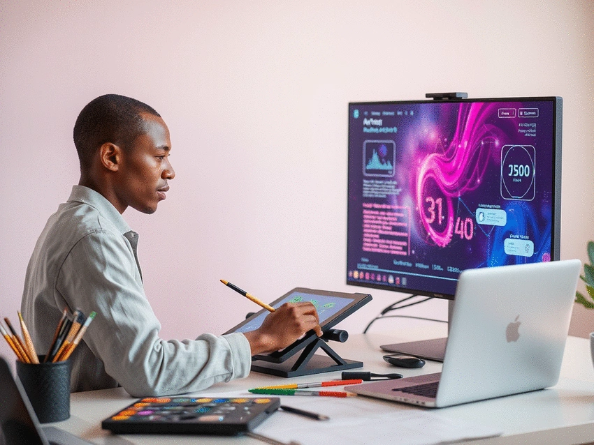 Key benefits of integrating human creativity with AI in branding services